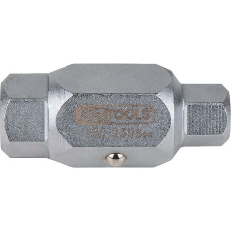 KS Tools 150.9396 Stecknüsse für Ölablassschrauben, 6-kant