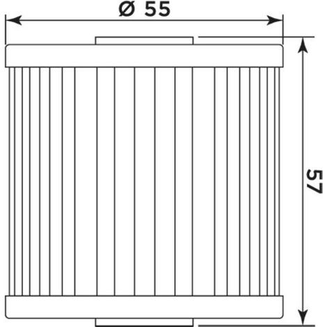 Meiwa-Ölfilter für Kawasaki 250 BJ Estrella RS (1994–2000), neu (1/4)