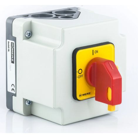 Nockenschalter 0-1 3P 16A IP65 im Gehäuse ML016.3-RG3/OB