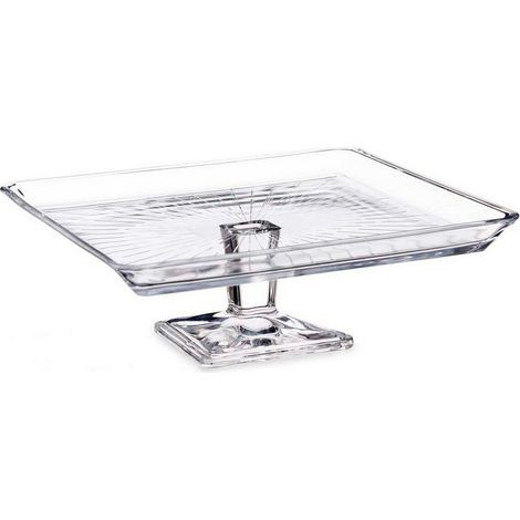 Pasabahce Madlen Tortenplatte aus transparentem Glas