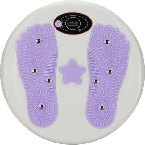 Disque électronique de torsion de taille, planche d'exercice abdominale avec compteur de massage des pieds pour fitness, perte de poids et musculation. (1/5)