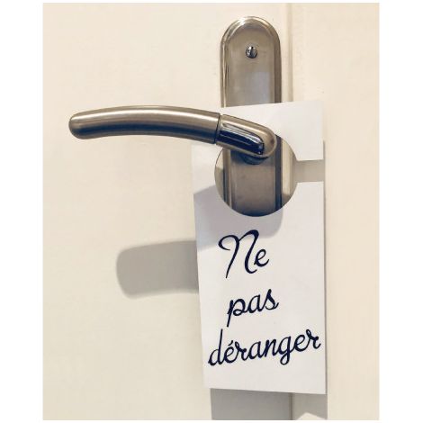Plaque de porte poignée de porte Ne pas déranger . 90x200mm (W1044)