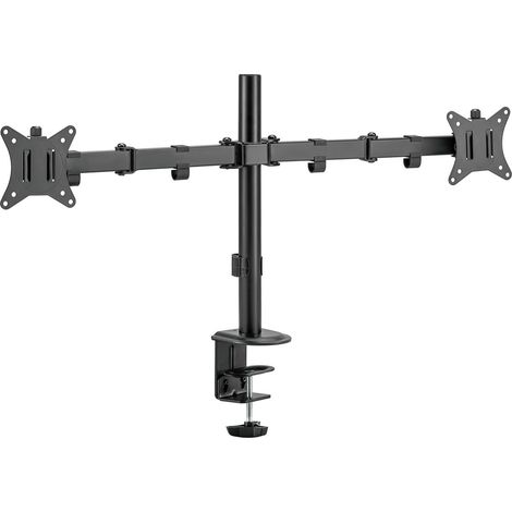 Supporto da tavolo per TV 2 monitor 17"- 32" Vesa 75x75 100x100 Supspc002