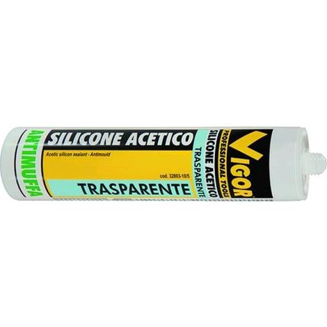 Silicone Vigor Antimuffa Trasparente Ml. 280 Conf.24Pz