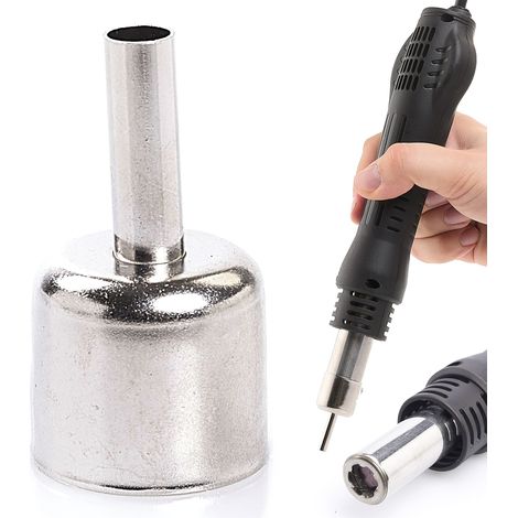 Gerade Düse, kurzer Durchmesser 6 mm / Länge 20 mm für Heißluft