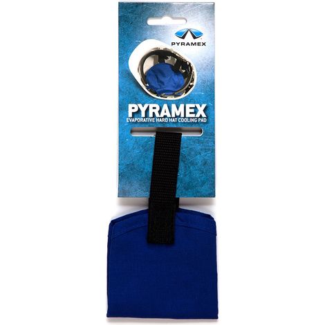 Cuscinetto rinfrescante riutilizzabile per casco, blu