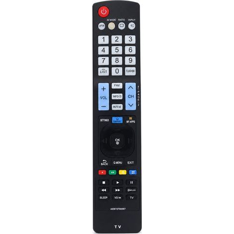 Telecomando TV di ricambio compatibile con LG AKB73756567, senza configurazione (1/5)