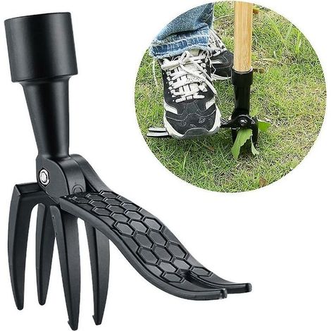 Outil de jardin manuel pour enlever les mauvaises herbes sur pied (150 x 200 mm) (1/5)