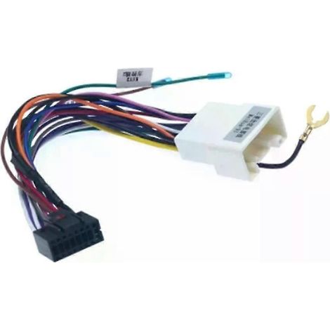 Faisceau de câblage adaptateur 16 broches pour autoradio Mitsubishi Lancer-EX ASX - JXLGV (1/5)