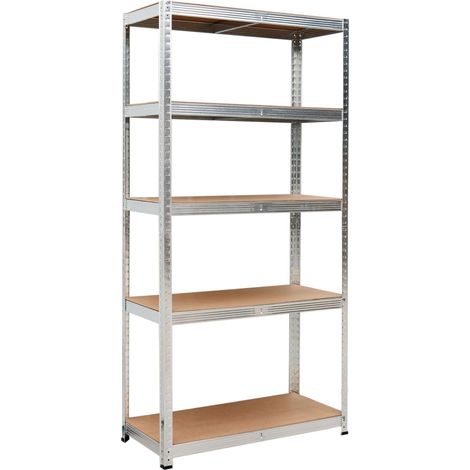 5-stufiges Lagerregal, 875 kg, 180 x 90 x 40 cm (1/5)