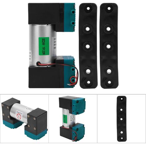 Hochleistungs-Minivakuumpumpe 10–20 l/min -90–350 kPa 24 W geräuscharm DC 12 V/DC 24 V/AC 220 V (1/5)