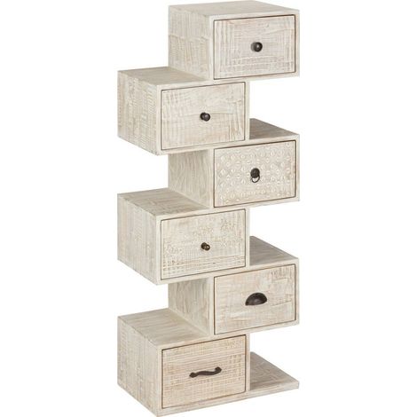 Chiffoniera mango Ajay 6 cassetti - Atmosphera créateur d'intérieur (1/5)