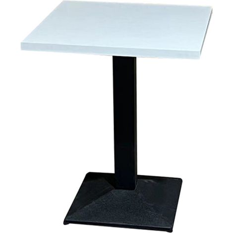 Mesas Auxiliares - Mesa Kuat Black 60 cm - Blanco