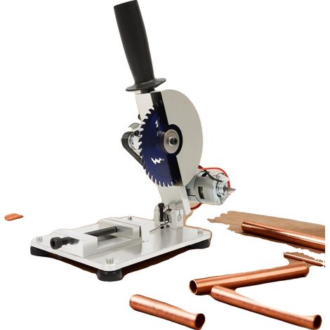 Mini Scie à Table, Diamètre de Lame de Scie de 4 Pouces, Largeur de Coupe 4cm, Profondeur de Coupe 2.9cm, Puissance du Moteur 96W, Moteur en Cuivre Pur (1/5)