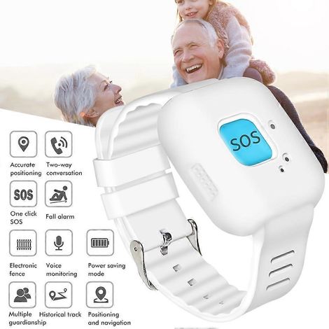 Dispositif de suivi GPS intelligent anti-perte, pendentif de secours pour enfants gaffers (1/4)