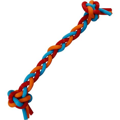 38 cm: Gioco osso nodo in TPR per cani