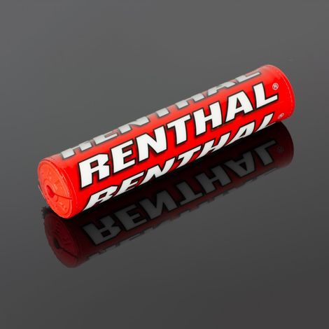 Esponja para volante Renthal SX PAD (240 mm) roja con logo Renthal