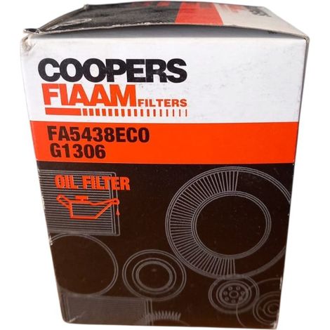 Filtro olio motore marca coopers fiaam codice filtro fa5438eco  g1306