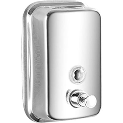 Dispenser di sapone da parete in acciaio inox Ferme, ad alta capacità, con pompa per liquidi, dispenser per lozioni per cucina e bagno, flacone con pompa (1/5)