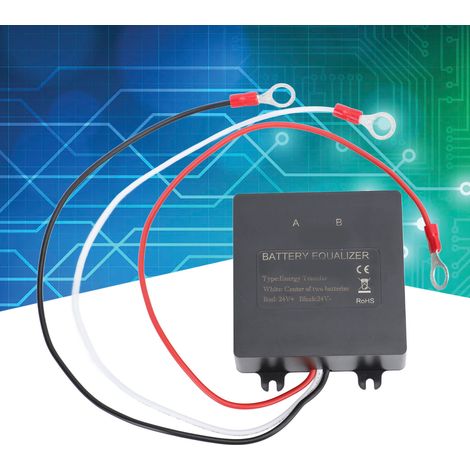 Égaliseur de batterie 24V (sans affichage) - Équilibreur de tension pour batteries rechargeables au plomb-acide AGM Gel 24V - Prolonge la durée de vie de la batterie d'un an ou plus. (1/5)