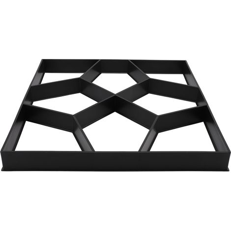 Moule à pavé béton réutilisable ABS 15,7 pouces pour allée jardin terrasse pelouse cour (1/5)