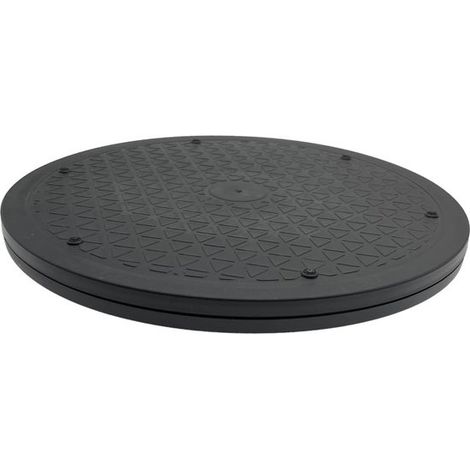 Plato giratorio de 25 cm y 360° - Multifuncional - Con rodamientos de bolas de doble hilera (1/5)