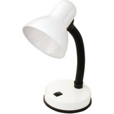 LAMPADA DA SCRITTOIO E27 CHARLESTON BIANCO