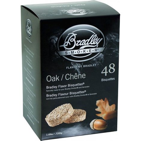 48 bisquettes Bradley en bois de chêne