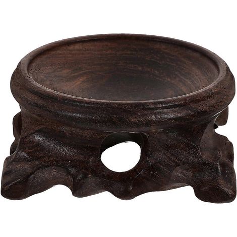 Présentoir à socle pour boule décorative en cristal, décoration de bureau-6.00X6.00X2.50CM