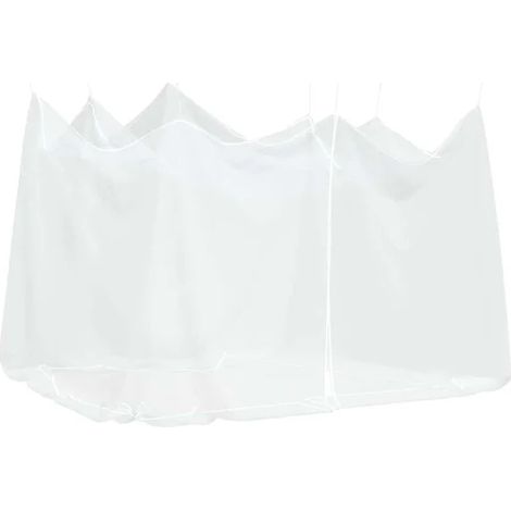 Moustiquaire d'extérieur, maille 220, blanche, 300 x 300 x 250 cm (1/5)