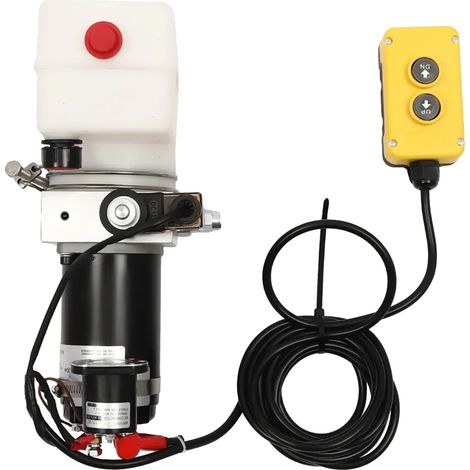 Unité de puissance hydraulique, à action simple, moteur de 800W, noir (1/2)