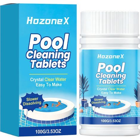 Lingettes nettoyantes pour piscine : dissolvent et éliminent rapidement les taches, laissant les surfaces propres et sans odeur – 100 g -- AUTLEAD (1/5)