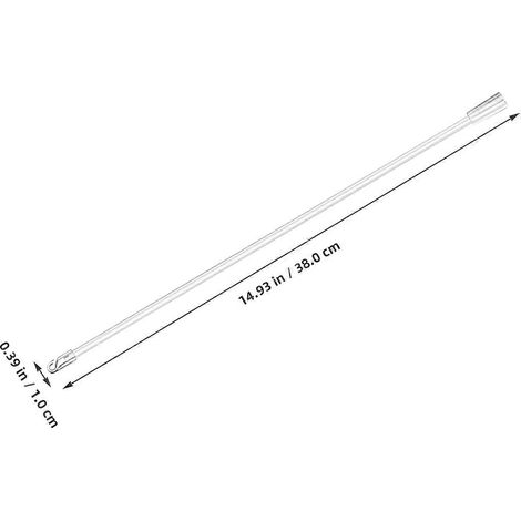 Tige de tirage pour store vénitien transparent de 38 cm (15 pouces) (1/4)