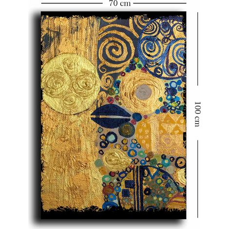 Decorazione artistica da parete con stampa su tela Painting Multicolore (1/4)