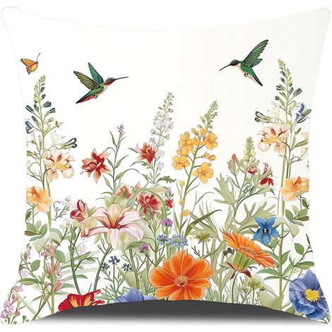 Sofa cushion cover sample room living room pillow headboard cushion lumbar pillow cover short plush soft home furnishings removable and washable -- Style Two -- 4545