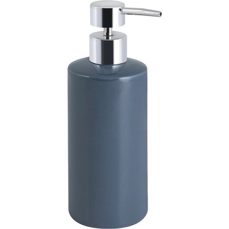 Verblasster marineblauer Keramik-Lotionspender (1/4)