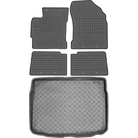 Toyota Auris II Schrägheck (2012–2018) – SET: Gummifußmatten + Kofferraummatte