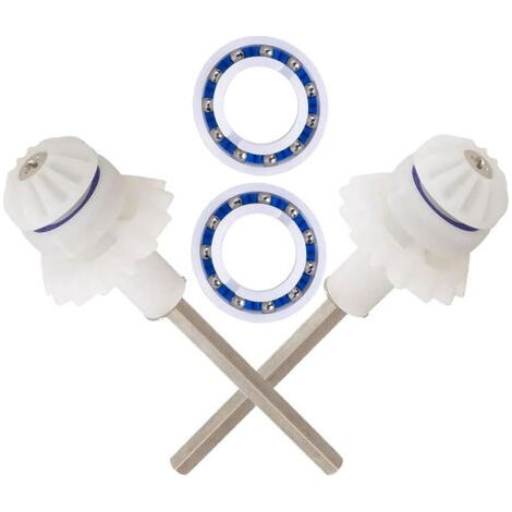 Kit d'Arbre de Transmission et Roulements pour Nettoyeur Zodiac – R0525100 + R0527000 – Lot de 2 de Chaque (1/4)