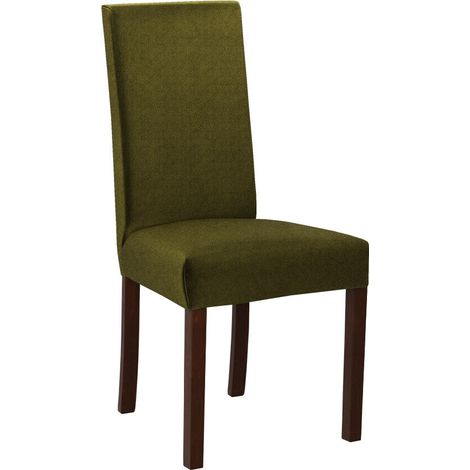 Silla Victorville 160, Nuez, 97x45x41cm, Tapiz, De madera, Madera, Muebles ya montados (1/4)