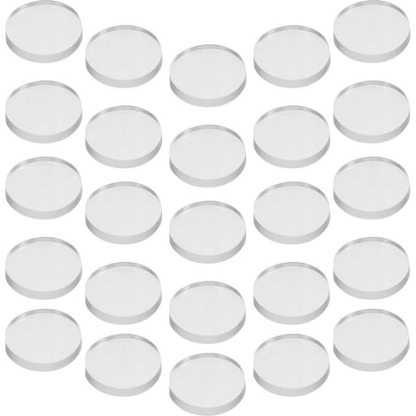 transparente rutschfeste Gummigleiter für Glastische (1/5)