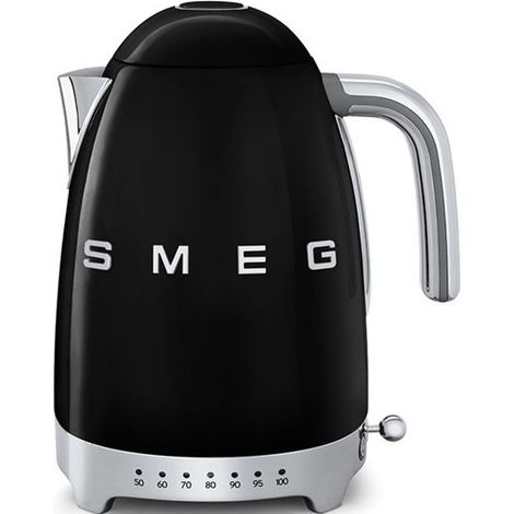 Bouilloire SMEG 50er Stil KLF04BLEU - 1,7L - 2400W - Schwarz
