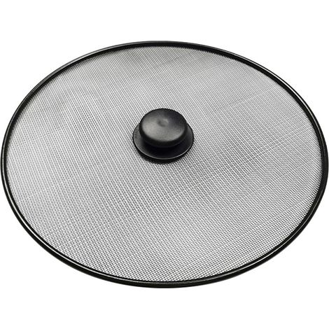 Sollbry Protector antisalpicaduras para sartenes y sartenes - Resistente - Con tapa (29 cm) (1/5)
