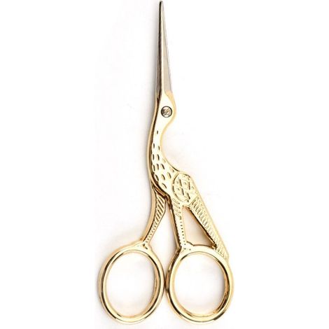 Petits ciseaux de style rétro, ciseaux à thé et à pinces à broder, ciseaux à broder, coupe-fils pour point de croix, petits ciseaux à thé ménagers (1/5)