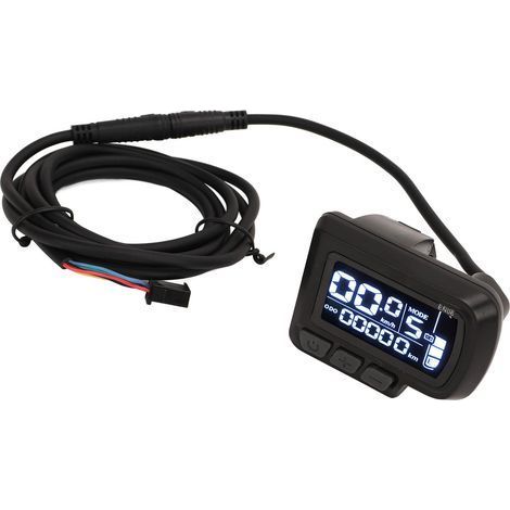 LCD-Bildschirm für E-Bikes, Bildschirm für Mountainbikes, Bedienfeld mit wasserdichtem Kabel, 5-adrige Verkabelung (1/5)
