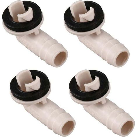 Raccord Coude Connecteur Tuyau Vidange Climatiseur Drainage Flexible
