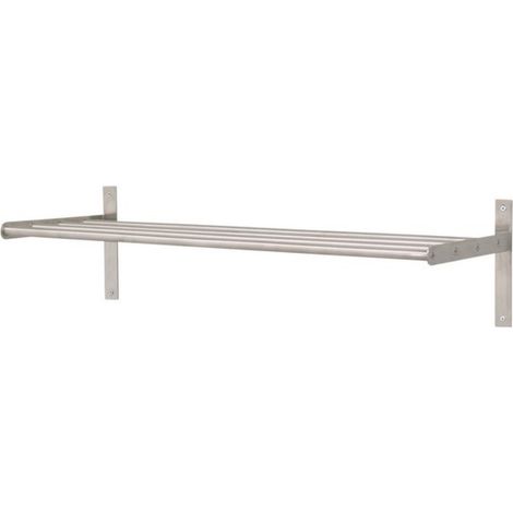 MENSOLA INOX PORTA ASCIUGAMANO 79X27X20 CM SET 3 PEZZI- MASIDEF (1/2)