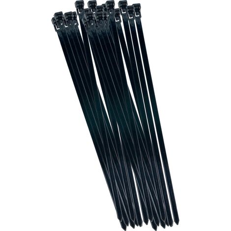 Serre-câbles réutilisables, 7,5 x 300 mm
