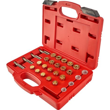Kit de reparación de roscas para tapones de aceite, 64 piezas, KD10511 (1/5)