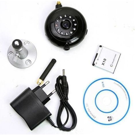 Caméra coulour sans fil CMOS 1/4" - compatible avec iPad - iPhone - Android - WIFICAM