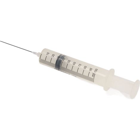 Tinten-Nachfüllspritzen-Set, 100 ml große Kapazität, Tintenpatronen-Befüllspritze und 10 cm lange Edelstahlnadel für Drucker (1/5)